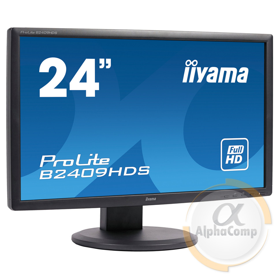 Монітор 24" Iiyama ProLite B2409HDS (TN/16:9/VGA/DVI/HDMI/FullHD) БУ