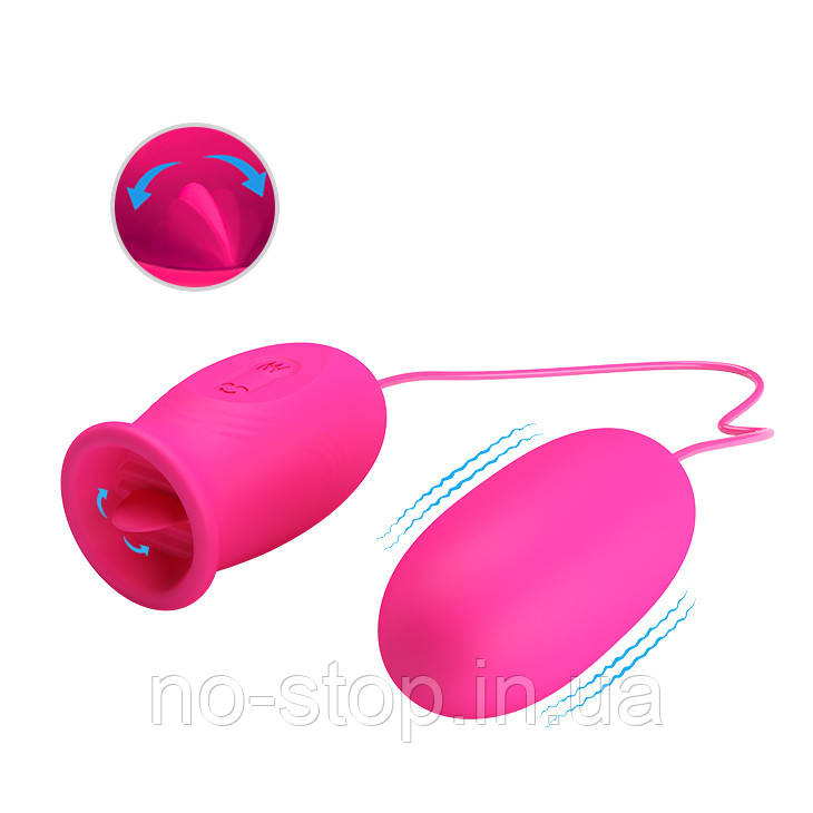 Віброяйце PRETTY LOVE DAISY EGG Pink, фото 1
