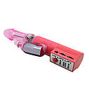 Hi-tech вібратор - Pretty Love Christina Vibrator with Pink Bunny, фото 7