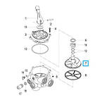 Клапан перекл. режимів 6-ти поз. вентиля 1-1/2" RVS007.A/R1210070.0, фото 2