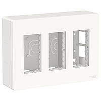 Блок відкритого монтажу Unica System+ 3х2 Білий Unica New Schneider Electric NU123418