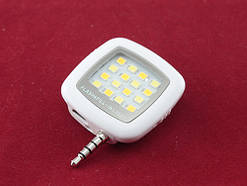 Селфі спалах для смартфонів, 16LED, 3.5 мм