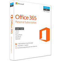 Microsoft Office 365 Personal 1 User 1 Year Subscription English Medialess P2 BOX (QQ2-00597)