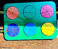 Дробі, методика Нікітіних, 6 кругів, ур.2, 240*170 мм, 061202