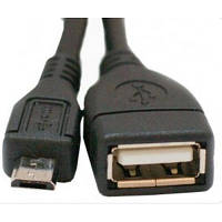 Кабель USB AF - micro USB OTG 0.8 м