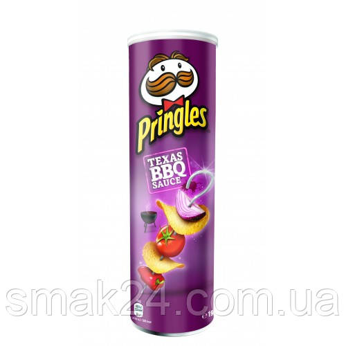 Чипсы Pringles Texas BBQ Sauce , 165 г - фото 2 - id-p591522835