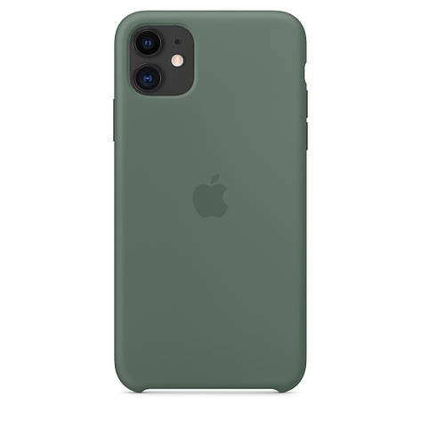 Чохол Silicone Case на iPhone 11 Pine Green, фото 2