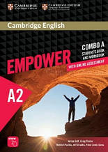 Підручник і робочий зошит Cambridge English Empower A2 Elementary Combo A student's Book and Workbook