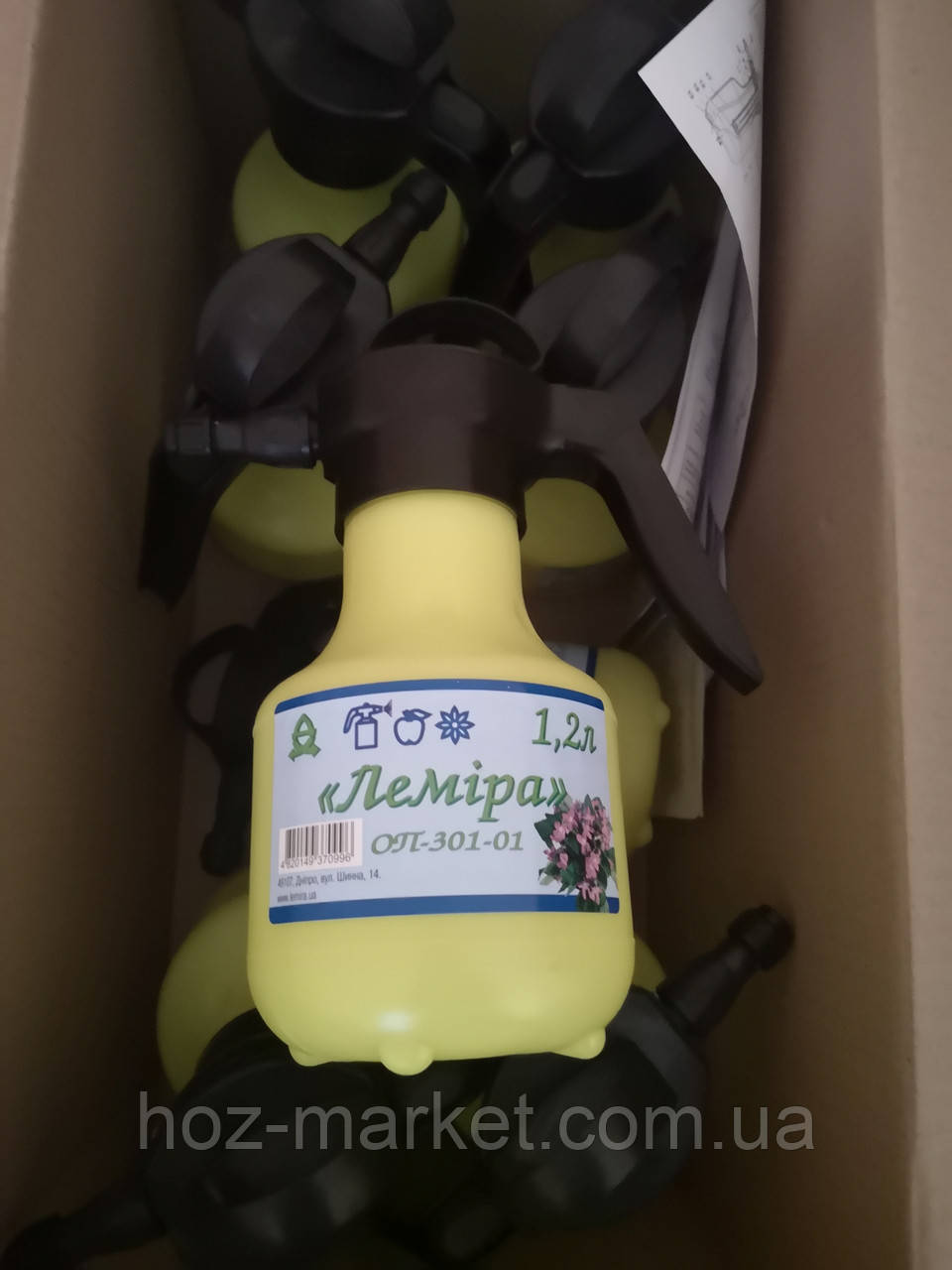Обприскувач ручний ОП-301-01 "Леміра" 1,2 л