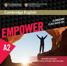 Cambridge English Empower A2 Elementary Class Audio CDs / Аудіо диск