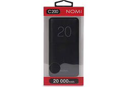 Power bank Nomi C200 20000 mAh Black