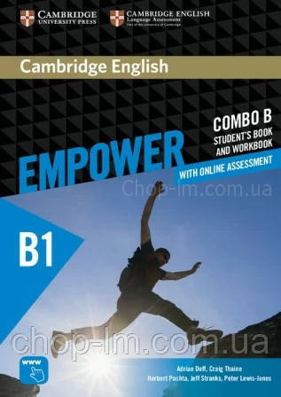 Підручник і робочий зошит Cambridge English Empower B1 Pre-Intermediate Combo B student's Book and Workbook