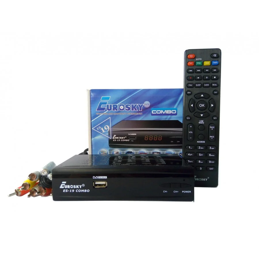 Комбінований TV тюнер Eurosky ES-19 Combo