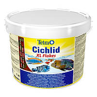 Корм для рыб Tetra Cichlid XL Flakes 10 л/ 1,9 кг 201415