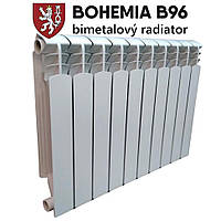 Біметалевий радіатор опалення BOHEMIA B96 500*96Чехія Секційні батареї