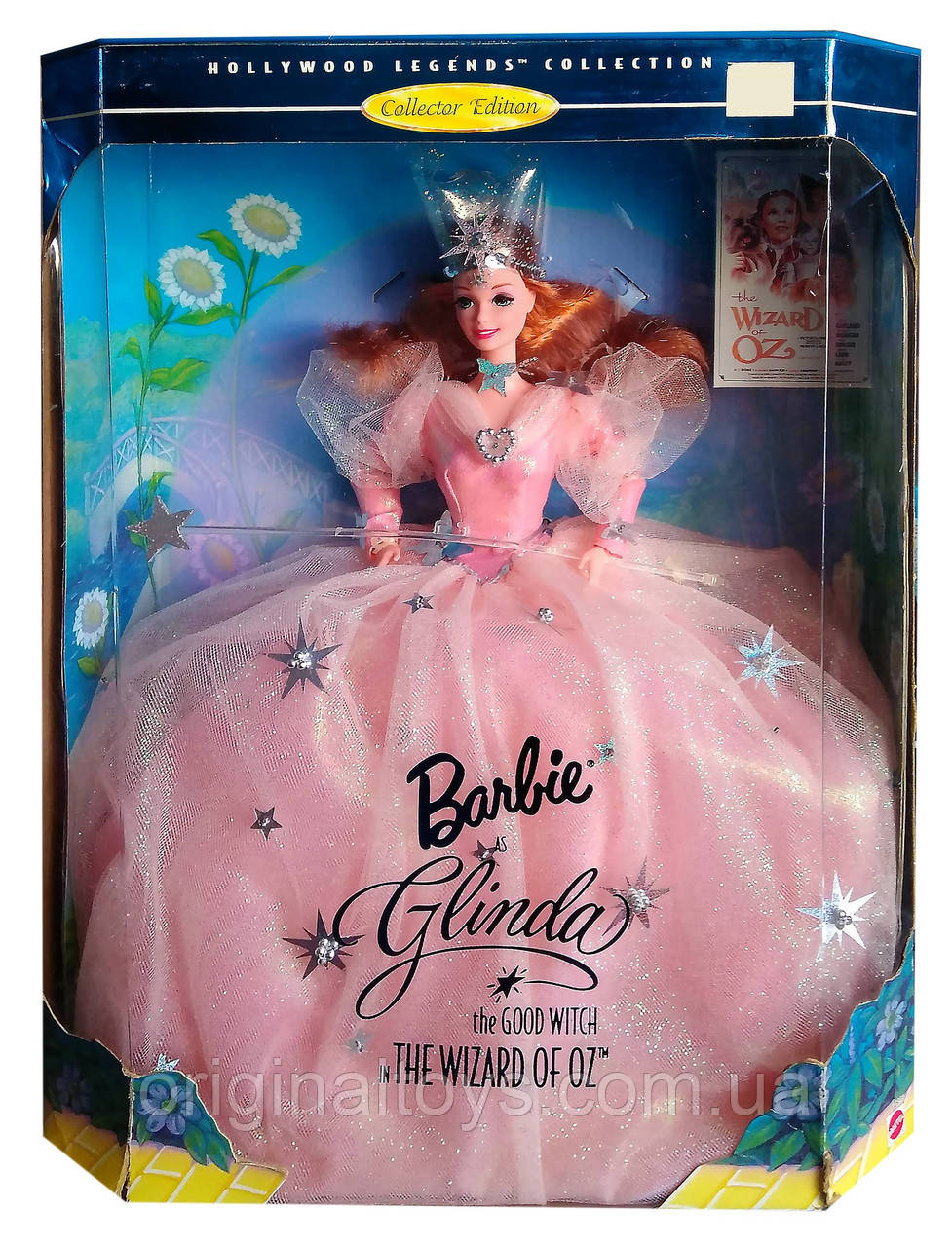 Колекційна лялька Барбі Глінда Чарівник країни Оз Barbie Glinda The Wizard of Oz 1995 Mattel 14901