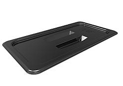 Кришка для гастроконтейнера 1/3 Полікарбонат Чорний