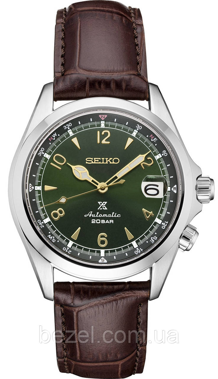 Чоловічий годинник Seiko SPB121 SPB121J1 SBDC091 Automatic Alpinist Альпініст <unk> НОВИЙ АЛЬПІНist