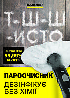 На варті вашого здоров'я: прибирання з пароочисниками Керхер!