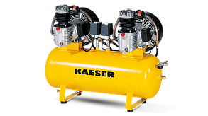 Подвійний компресорний агрегат KAESER KCD 350-100 (2*350 л/хв, 10 бар)