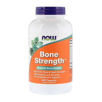 Хондропротектор здоров'я та підтримка кісток Now Foods Bone Strenght (240 caps)