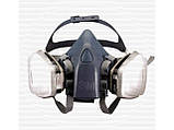 3М Респіратор напівмаска без фільтрів серії 7500, розмір L, фото 3