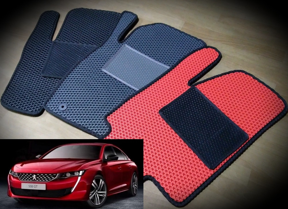 Килимки ЕВА в салон Peugeot 508 '18-