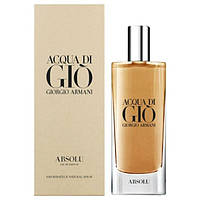 Оригинал Giorgio Armani Acqua di Gio Absolu 15 мл парфюмированная вода