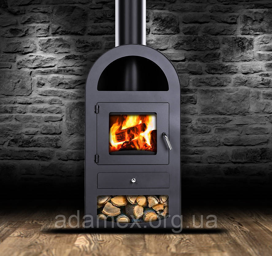 Сталева піч-камін Galant 9 kW