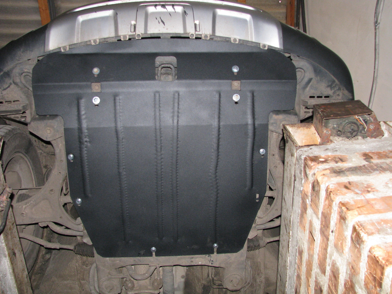 Захист двигуна Hyundai SANTA FE 2006-2012 МКПП Всі двигуни (двигун+КПП)