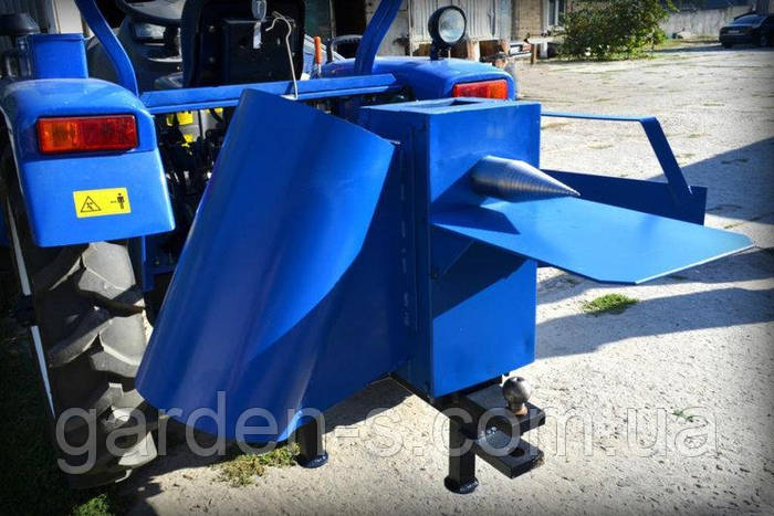 ИЗМЕЛЬЧИТЕЛЬ ВЕТОК Премиум для трактора с конусом, трехточка, 2-ст ...