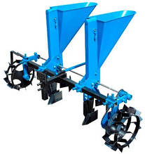 Часникова саджалка "Преміум" 2-х рядна (для мотоблока і мототрактора, ложки стандарт Ø24,5) | 097-074-28-84