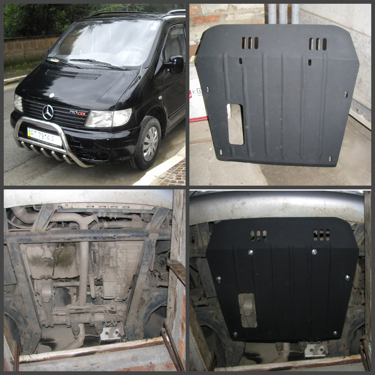 Захист двигуна MERCEDES-BENZ VITO 1996-2003 W638 АКПП  (двигун+КПП)