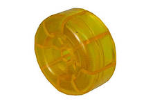 Торцева кришка кільового ролика човнового причепа Knott-Autoflex 4" (жовтий) 6X1067.008