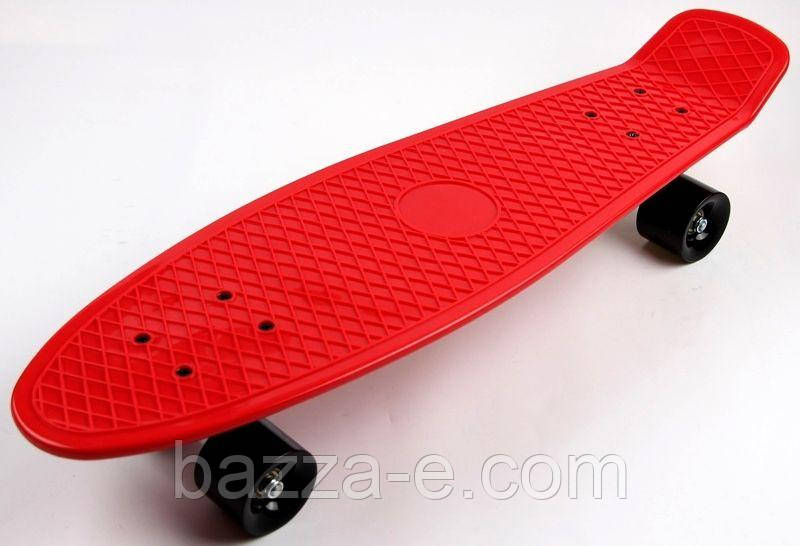 Пенниборд Nickel 27" Red Чорні колеса