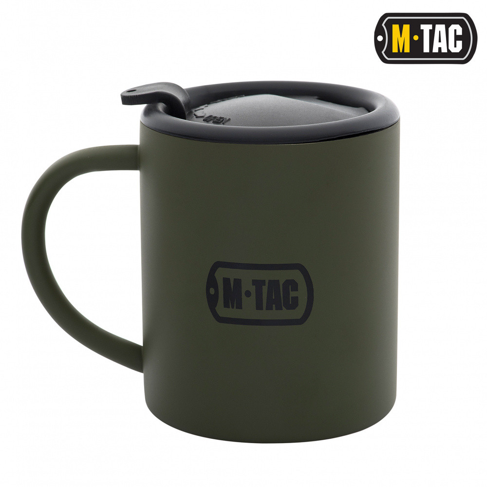 Термокружка с крышкой, M-Tac, Olive, 280мл