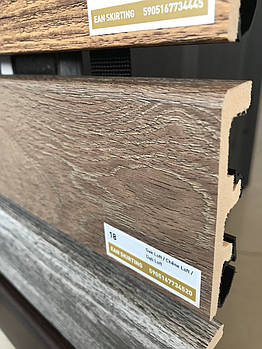 Плінтус підлоговий Arbiton INTEGRA 18 Дуб лофт (80x21x2400)