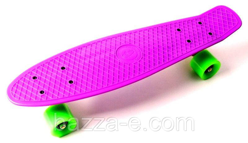 Penny Board "Fish" Фіолетовий колір.