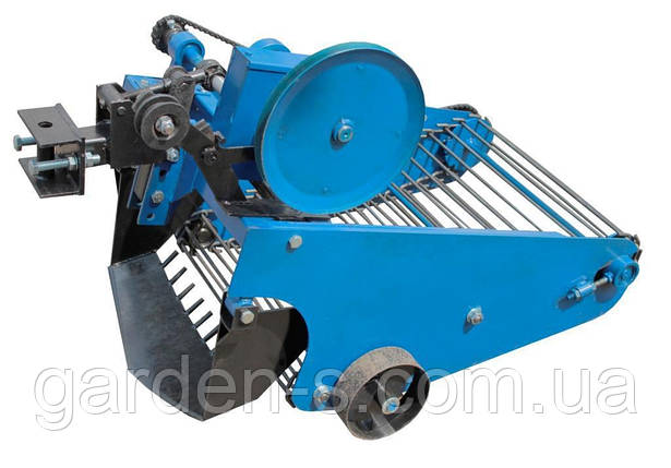 Картоплекопач транспортерні з активним ножем "Преміум"для мототрактора з гідравлікою (Скаут) | 097-074-28-84, фото 1