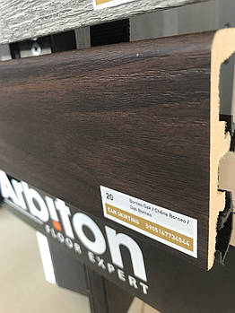 Плінтус підлоговий Arbiton INTEGRA 20 Дуб борео (80x21x2400)