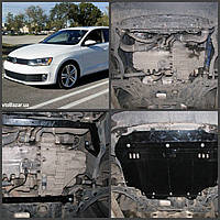 Захист двигуна Volkswagen JETTA 2014 - АКПП 1.4, 1.6 D, 2.0 TDI (двигун+КПП)