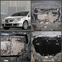 Защита двигателя Volks. JETTA (США) 2005-2010 МКПП/АКПП 1.4, 1.6, 1.8, 2.0, 1.6TDI, 1.9TDI, 2.0TDI (двиг.+КПП)