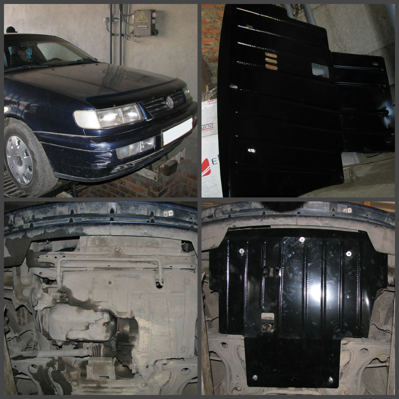 Захист двигуна Volkswagen PASSAT B4 1993-1996 МКПП 1.9 D (двигун+КПП)