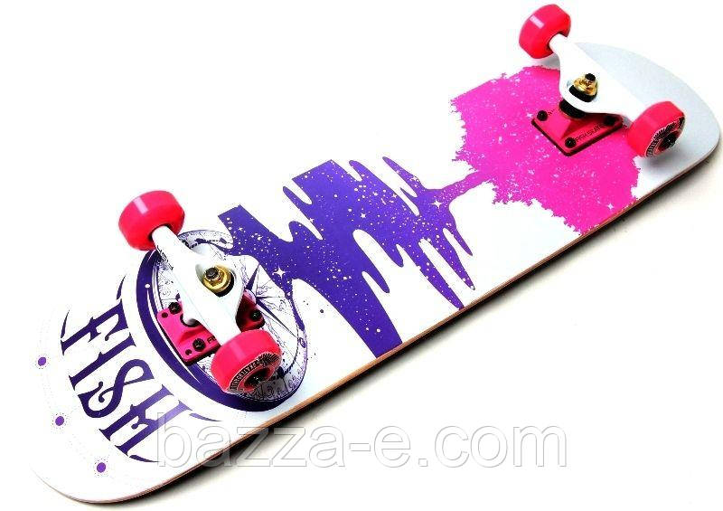 Дерев'яний СкейтБорд від Fish Skateboard tree