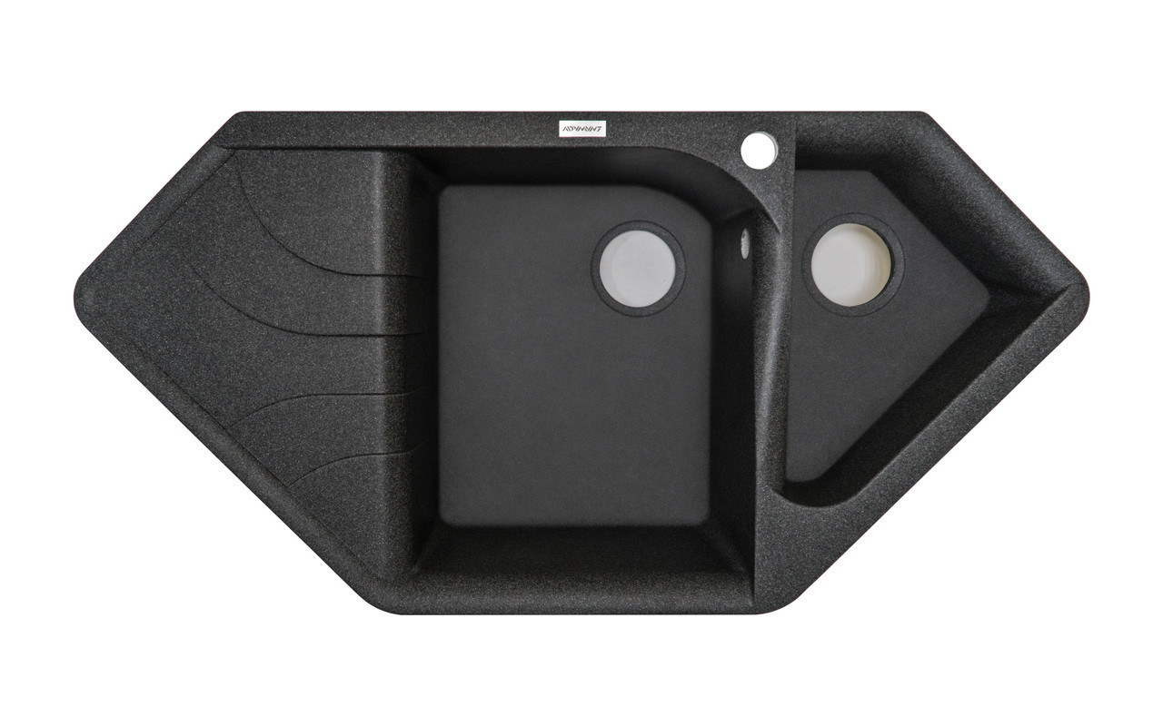 Гранітна мийка Adamant SPIRIT ГРАФІТ-13, фото 1