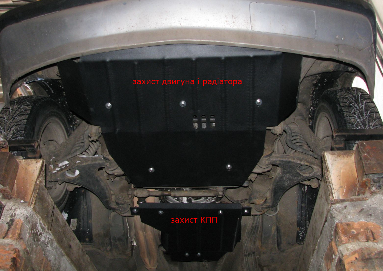 Защита КПП MERCEDES-BENZ W124 1984-1996 МКПП/АКПП Все Двигатели до 3.2 ...