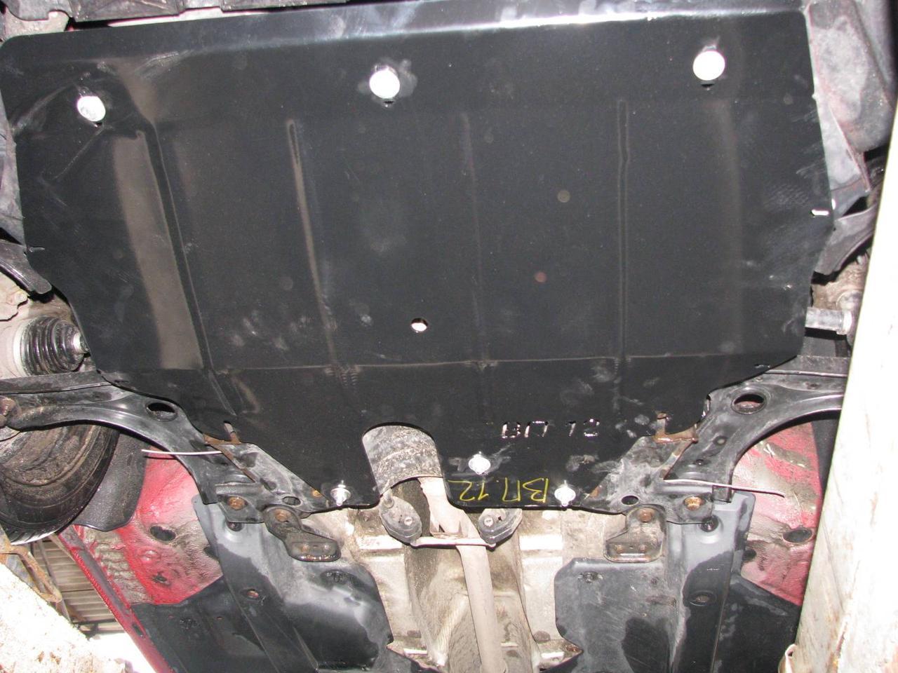 Захист двигуна Skoda Fabia II (5J) 2007-2010 1.4, 1.6, 1.4 TDI, 1.6 TDI, 1.9 TDI (двигун+КПП+радіатор)