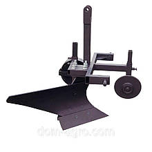 Плуг однокорпусний для мінітрактора Преміум (опорне колесо, причіпний 3 точки, дисковий ніж) | 097-074-28-84