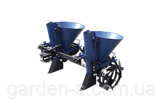 Картоплесаджалка дворядна ланцюгова до мототрактору Преміум (регульоване междурядие) | 097-074-28-84, фото 3