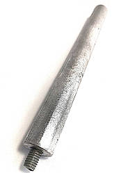 Анод магнієвий Ø 20 мм довжина 200 мм з різзю М8 і з короткою шпилькою